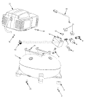 Page A Diagram and Parts List for CFFN250S  Porter Cable Compressor